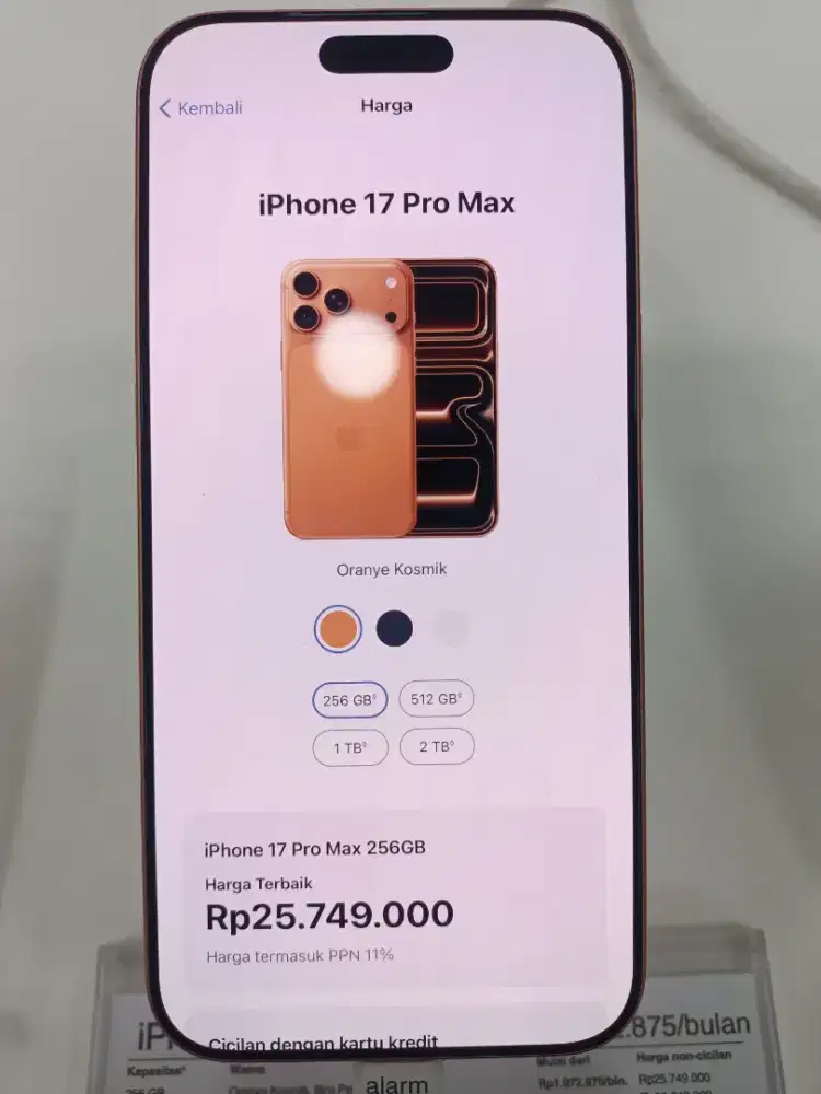 Iphone 17 Pro Max 256 GB
