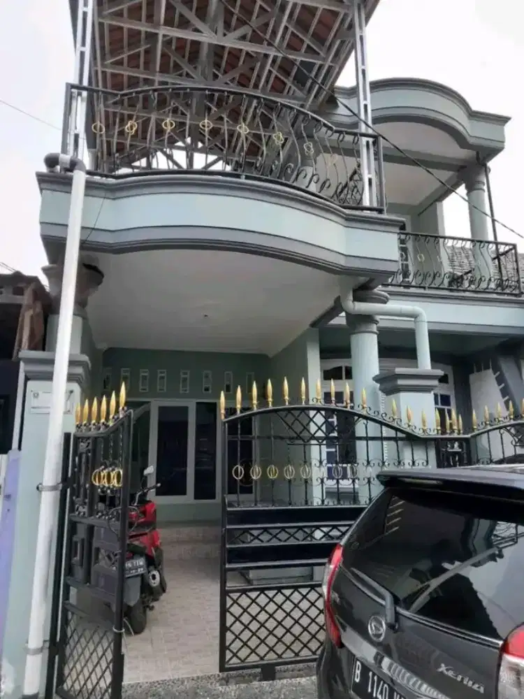 Rumah 2 Lantai Di Jual Dalam Perumahan Taman Raya di Citayam