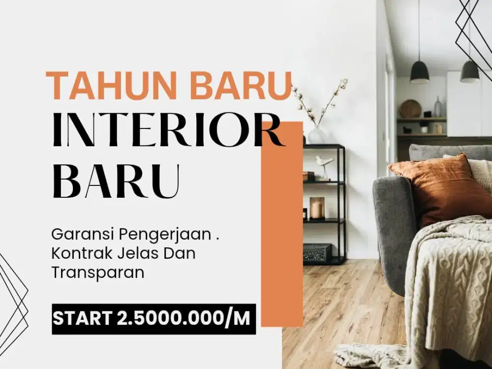 Interior Rumah & Apartemen Tangerang • Custom & Profesional