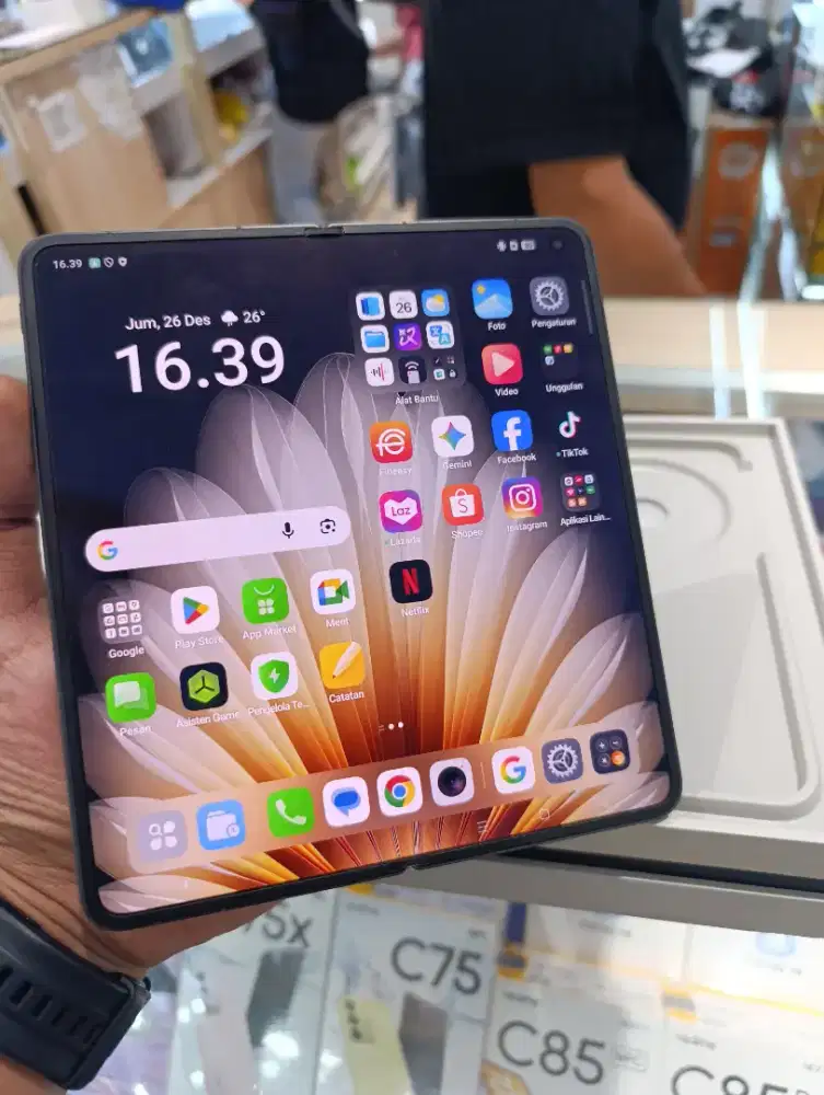 Oppo Find N5 fold 16/512gb lengkap