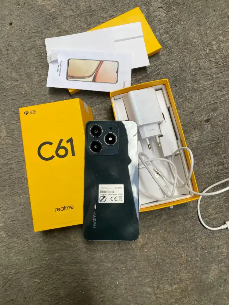 Realme C61 ram 8+16gb/128 Garansi 11 Bulan