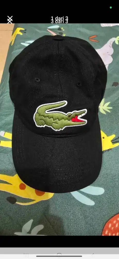 Topi Lacoste original 100%