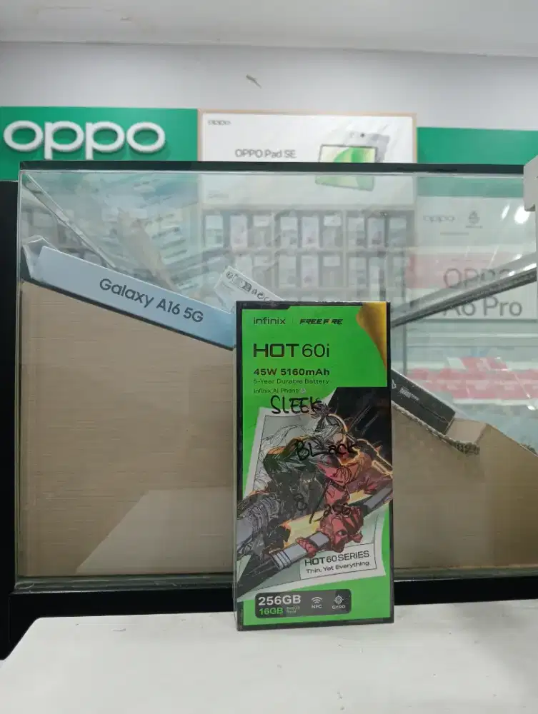 INFINIX HOT 60i 8/256 NEW MURAH QR GADGET