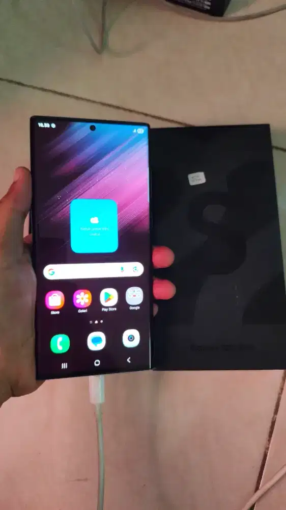 Samsung s22 ultra 12/256 fullset nominus resmi sein