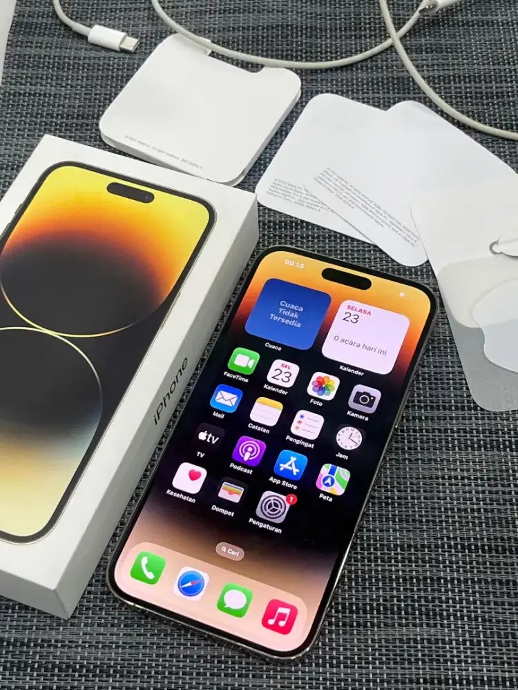 iphone 14 promax 256GB resmi ibox