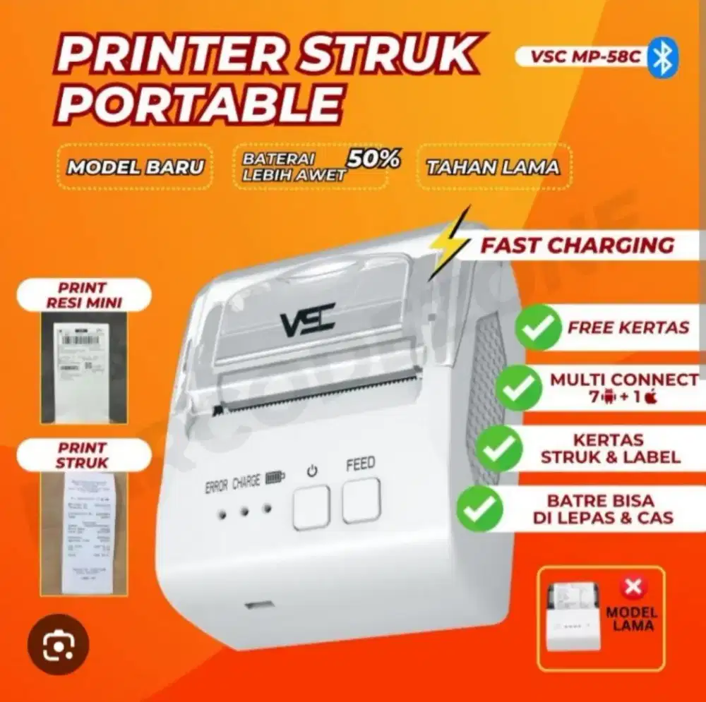 Printer Thermal Bluetooth || Struk , Cetak Resi Olshop