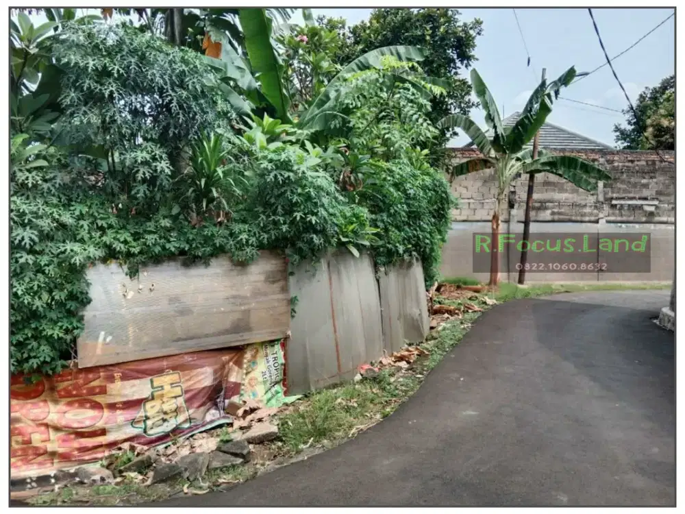 Tanah MURAH akses Mobil Luas 500 dekat bintaro sektor 5 dan 7