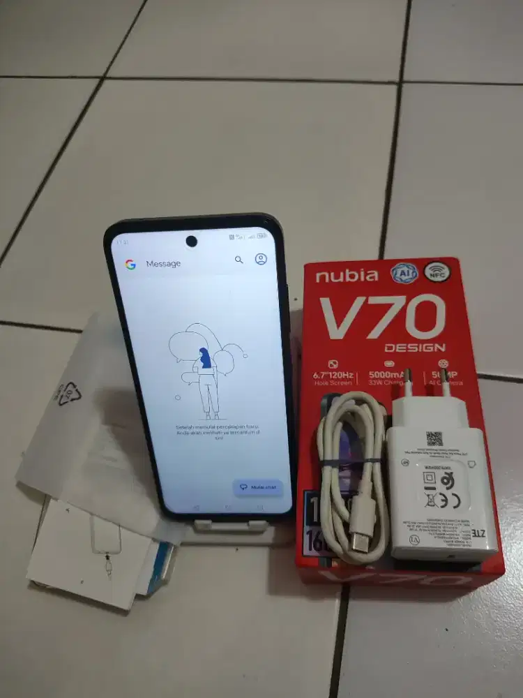 Zte Nubia v70 design 8+8/128 fullset