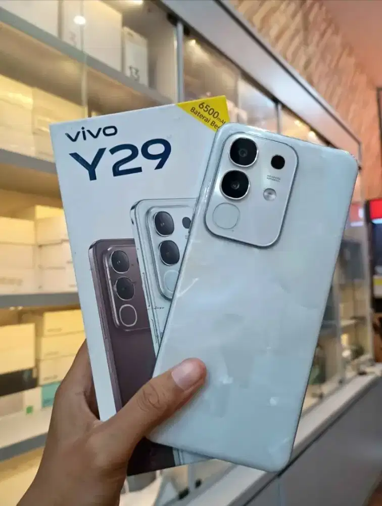 Vivo Y29 Ram 8/256 lengkap fullset masih ada garansi