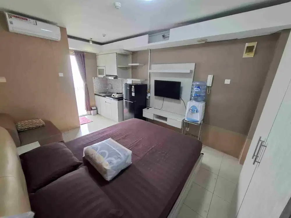 Sewa Studio Furnished Diatas Mall Bassura City - Tower Alamanda lt.22 - Minimal 3 Bulanan