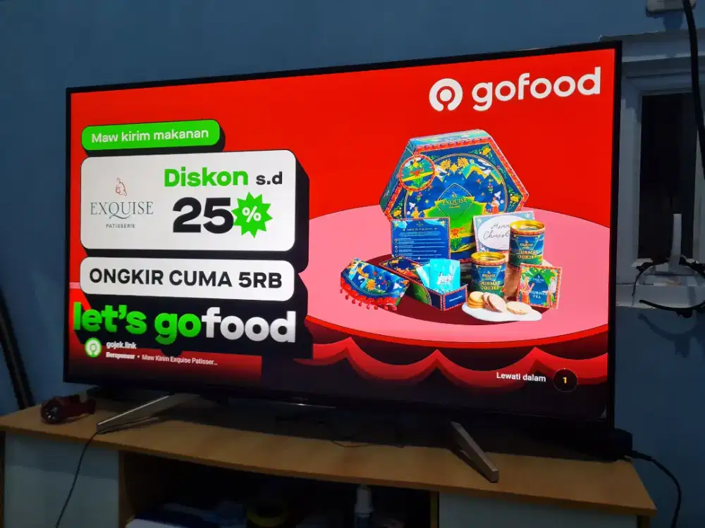 Smart tv led android sony 49 inch 4k hdr