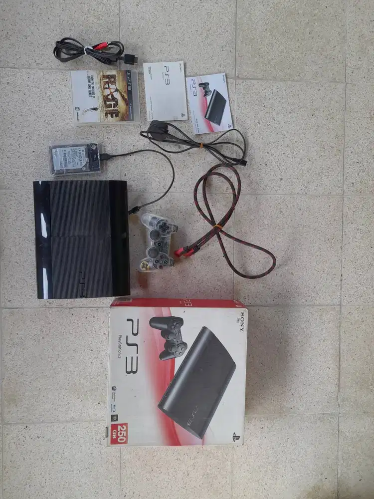 Dijual ps3 superslim 250 gb
