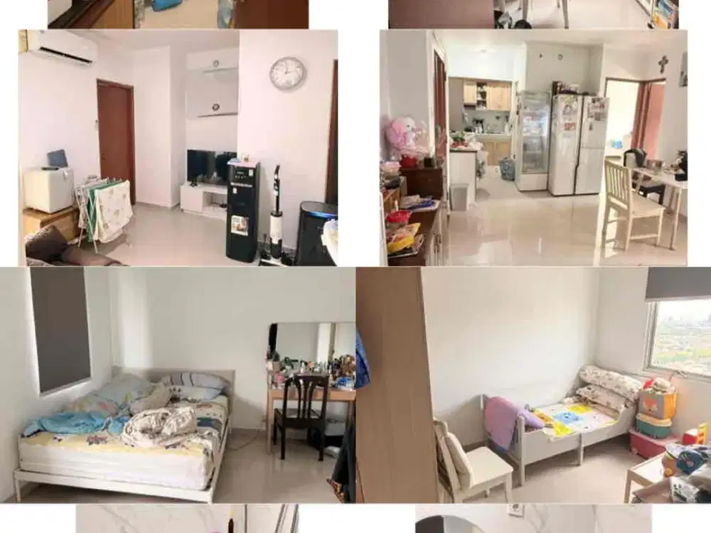 dijual apartemen gading mediterania kelapa gading 3 Kamar tidur