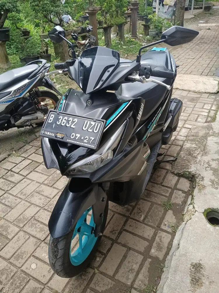 Aerox new 2022 lengkap cakep