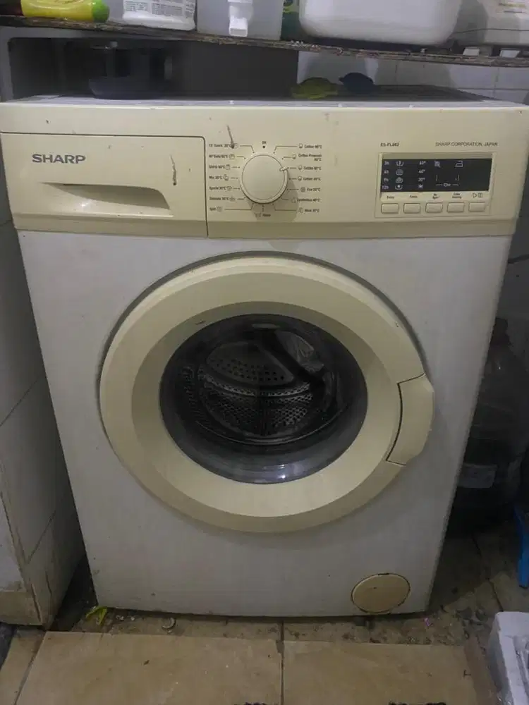 MESIN CUCI SHARP FRONT LOADING ES-FL862