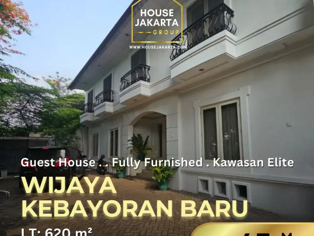 Eksklusif Guest House Expat Wijaya Kawasan Elite Kebayoran Baru . Income Property