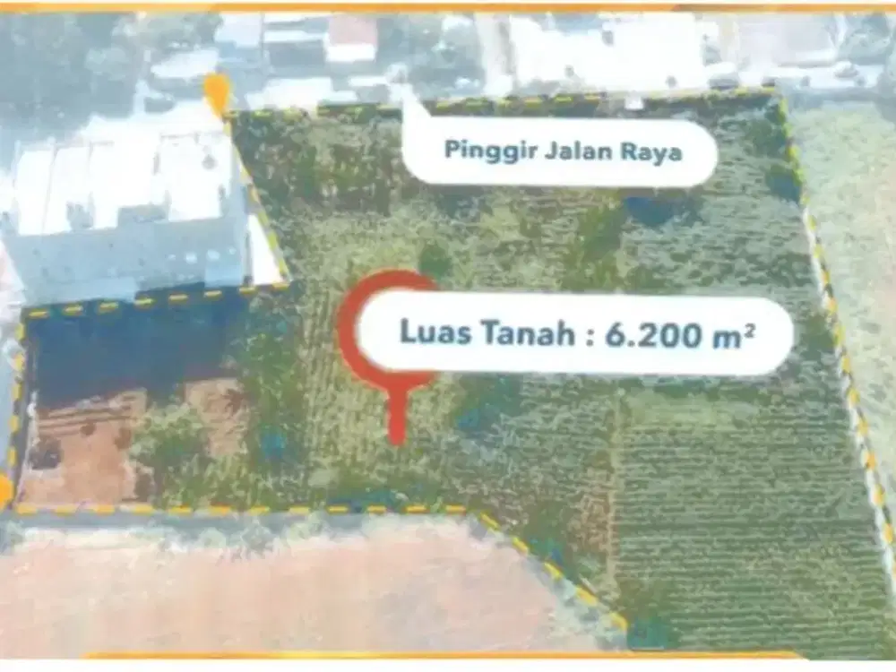Dijual Cepat Tanah Pinggir Jalan Buaran Victor