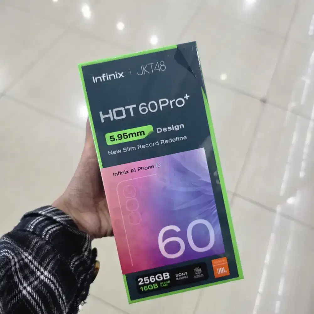 Infinix hot 60 pro+ murah 8/256
