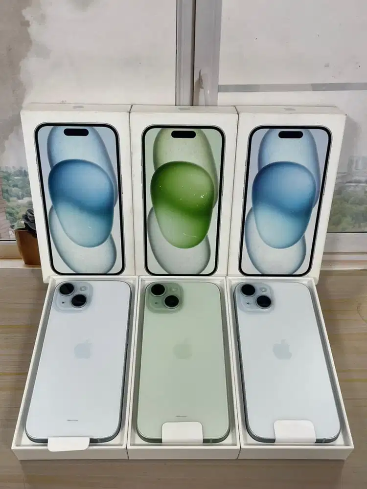 iPhone 15 128 & 256GB iBox Fullset