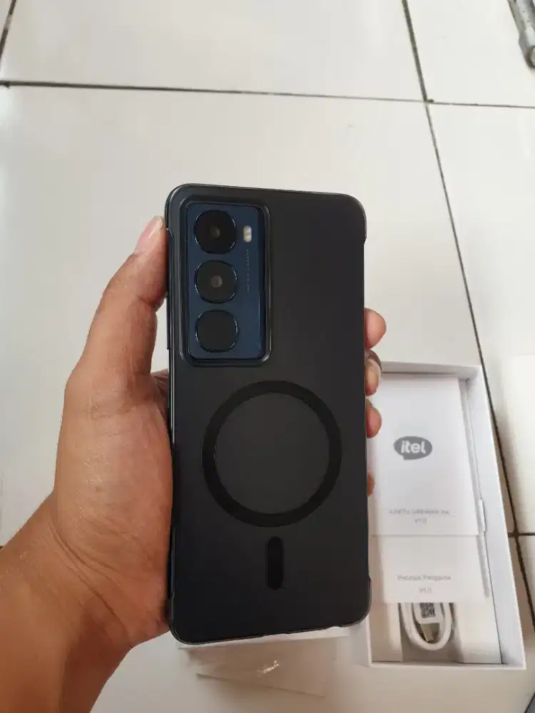 Itel City 100 Blue 6/128GB Like New Garansi Panjang IP64 Anti Air