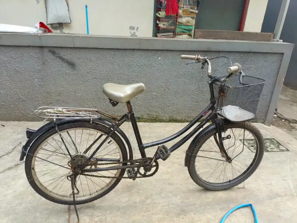Jual sepeda ontel ber keranjang