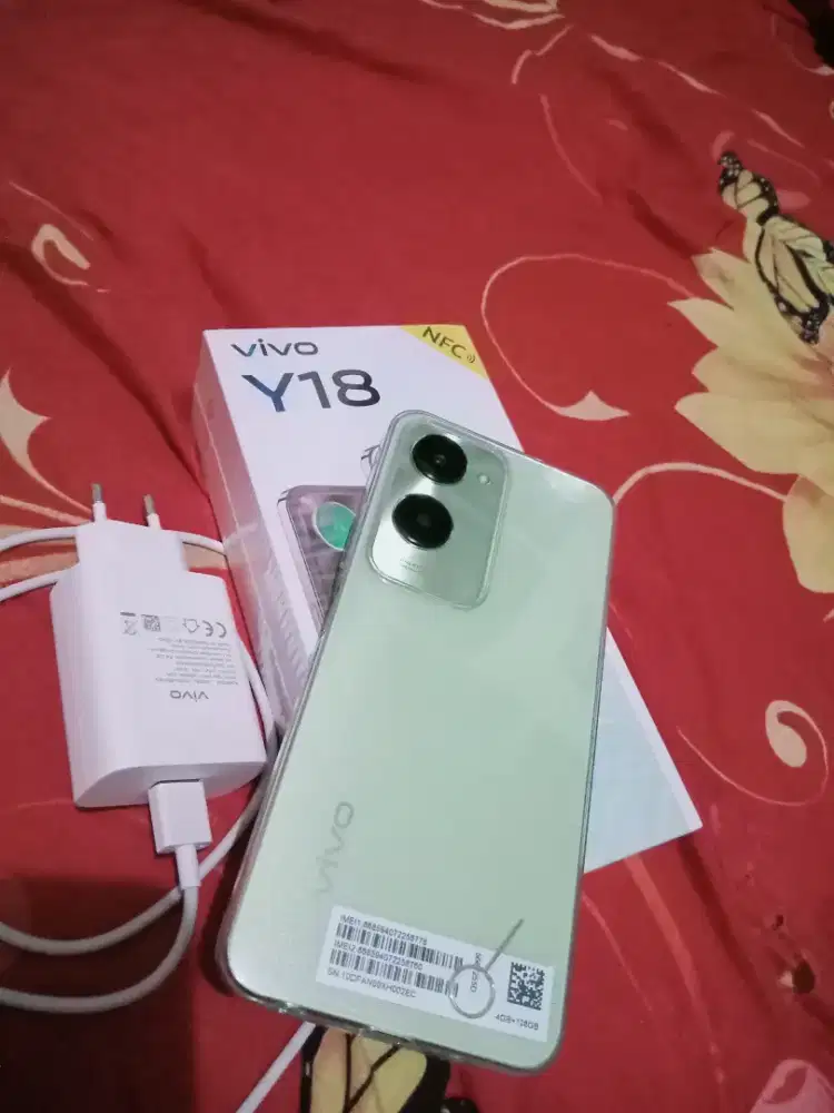 Vivo y18 ram 4+4/128 pakaian 2 hari msh baru