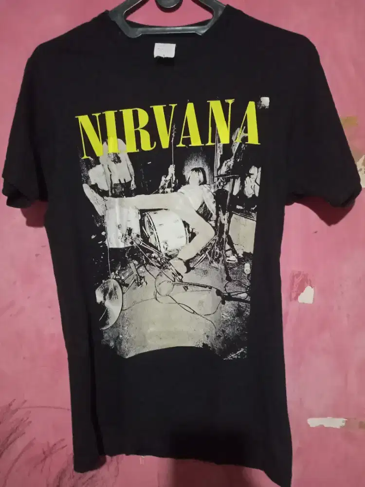 Baju band nirvana sz all siz