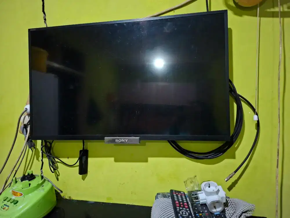 Tv bekas nyala tanpa gambar