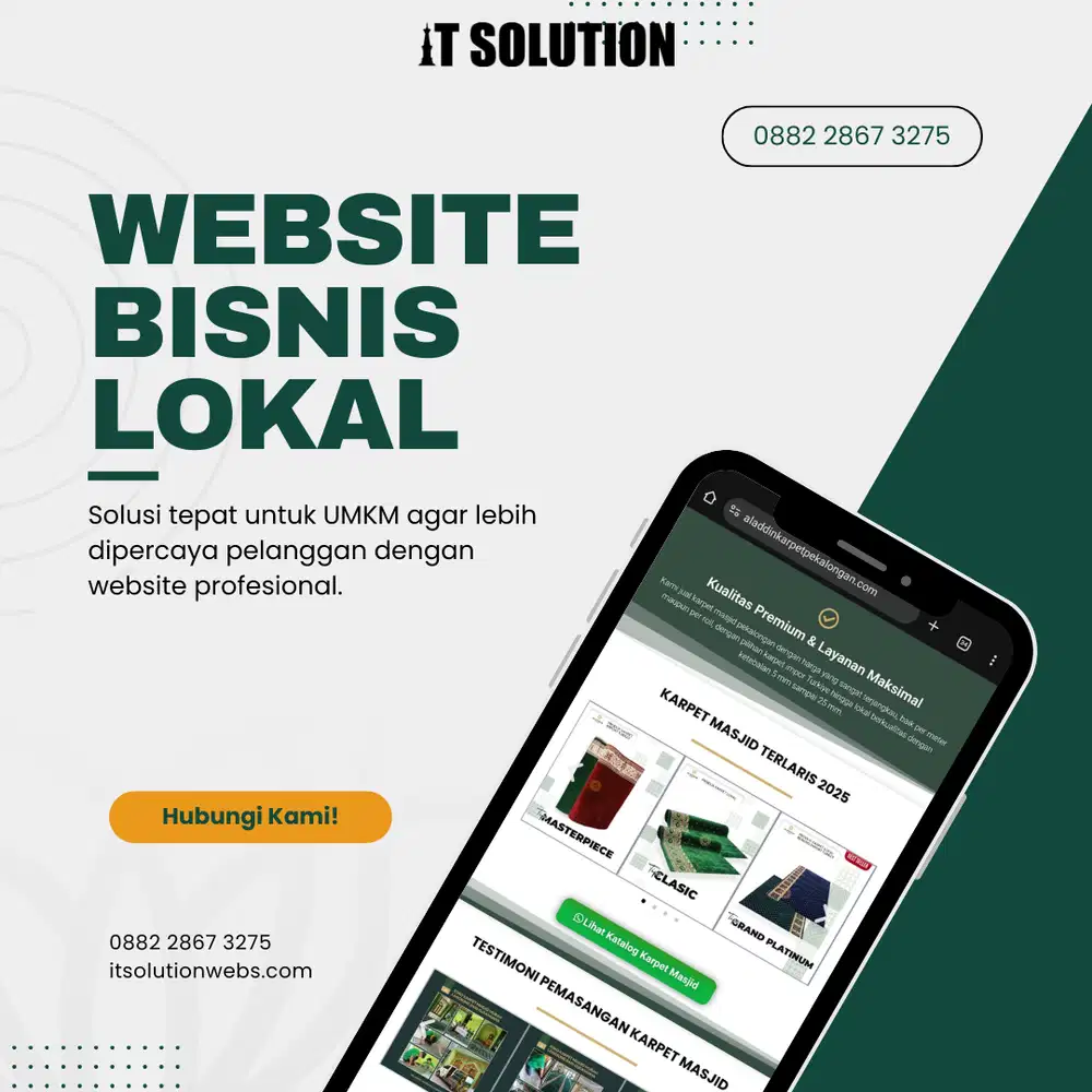 Website Bisnis Lokal Premium