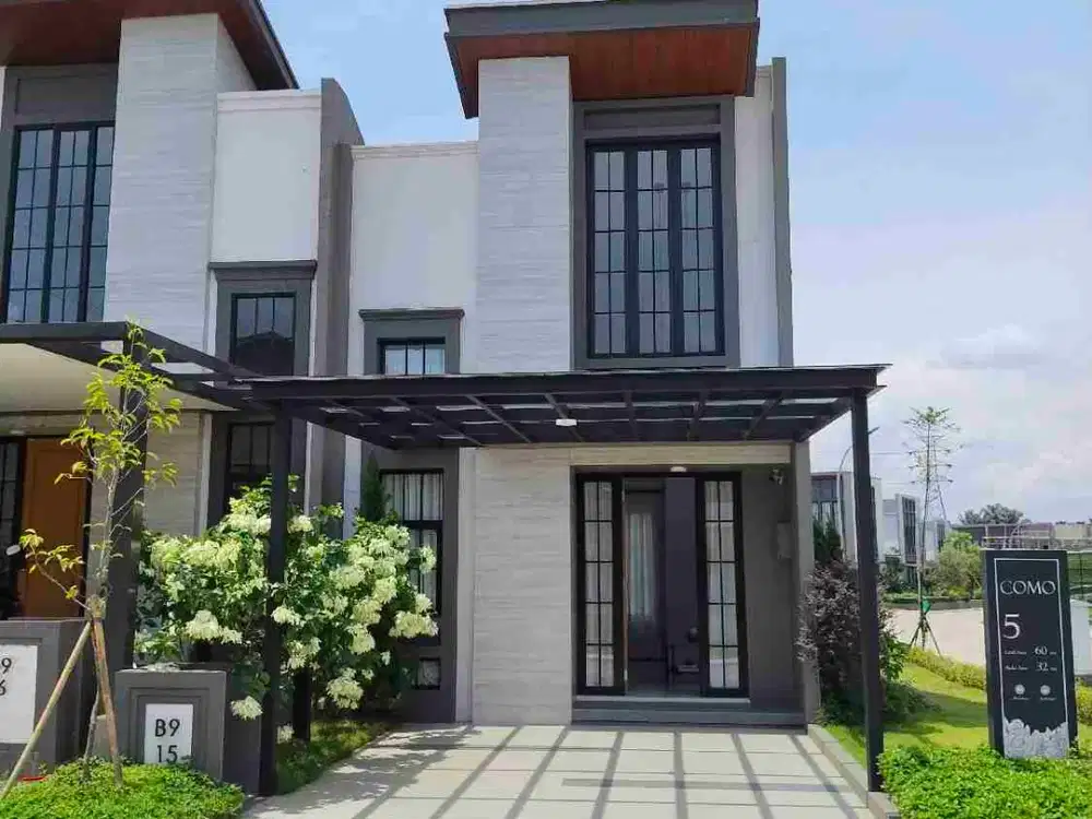 DIJUAL Rumah Modern Classic, di Cluster terdepan Fasilitas Water Park terbesar di Tangsel