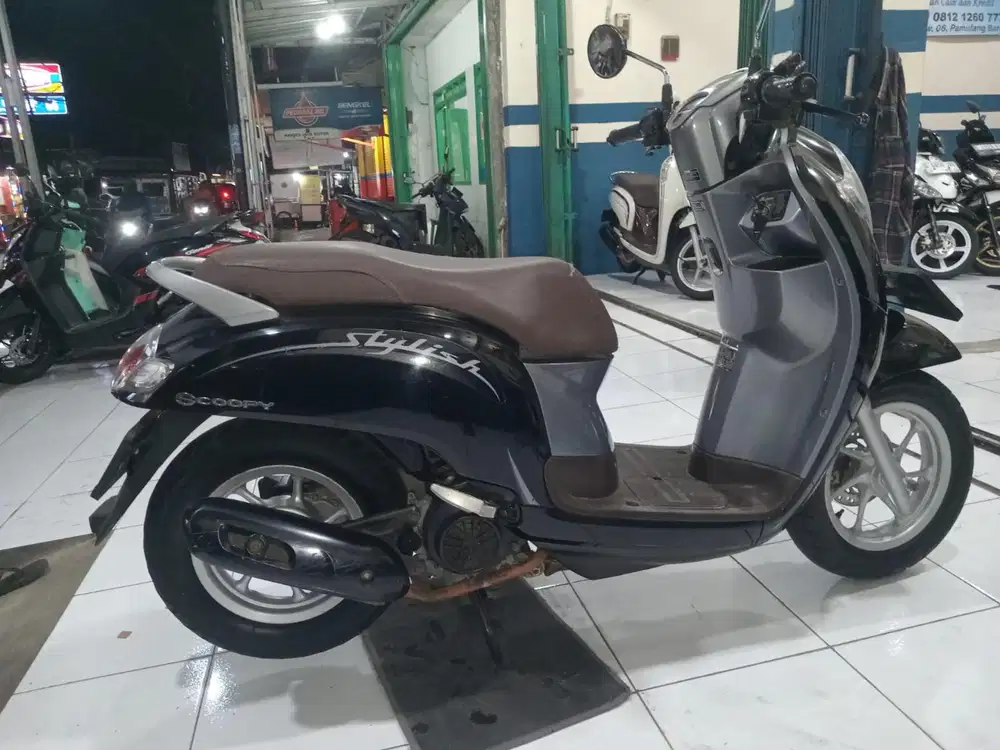 for sale honda scoopy stylish (donat) siap pakai lengkap