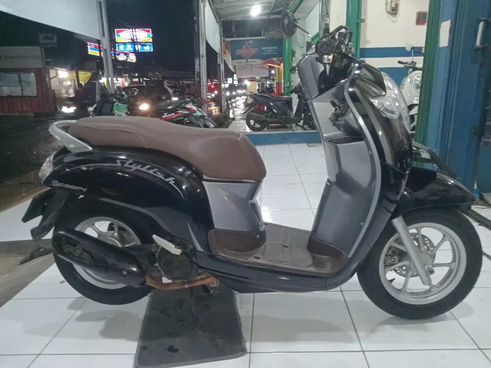 dijual honda scoopy stylish (donat) 2019 lengkap