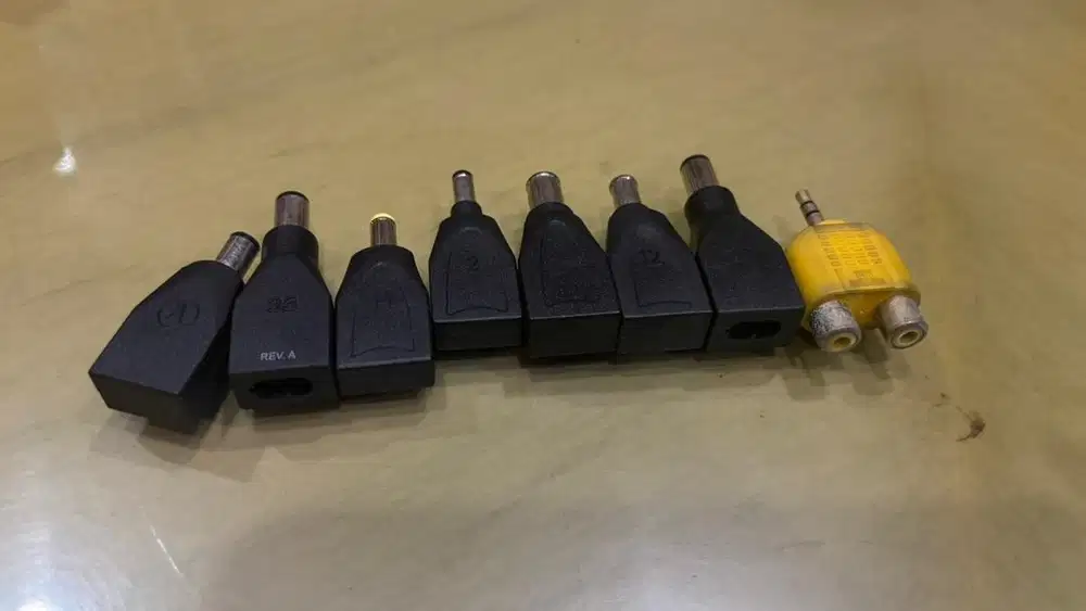 DC Power Jack Adapter Set (Barrel Plug Adapter Set)