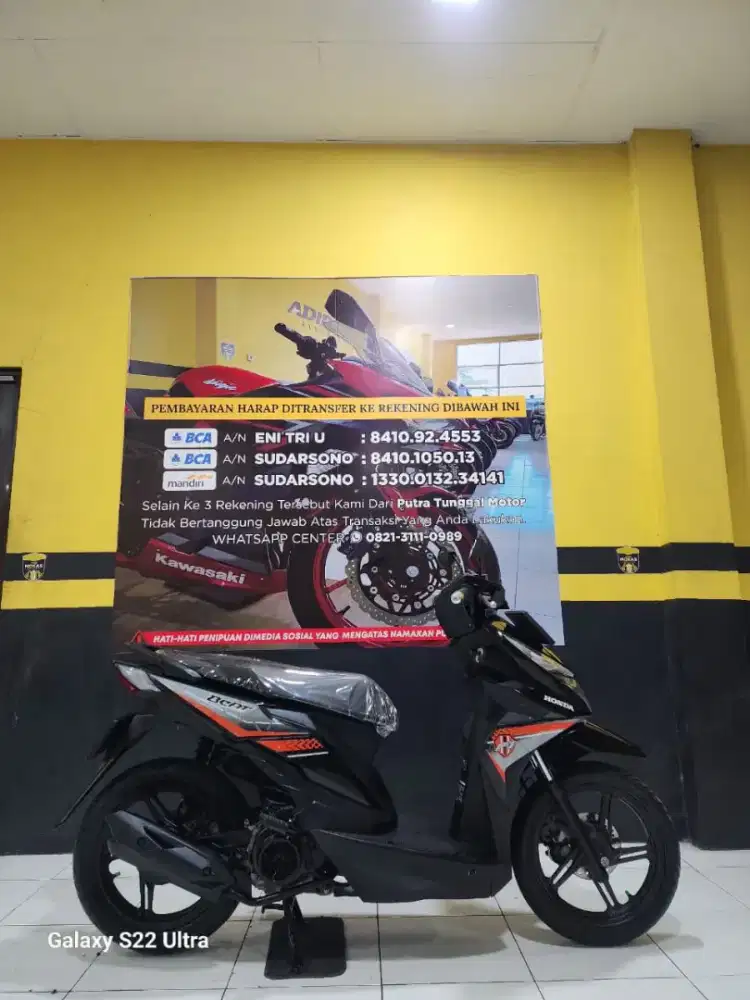 BEAT CBS TAHUN 2016(PUTRA TUNGGAL MOTOR)