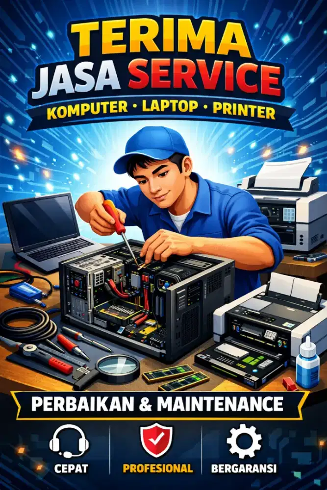 JASA SERVICE KOMPUTER DAN LAPTOP