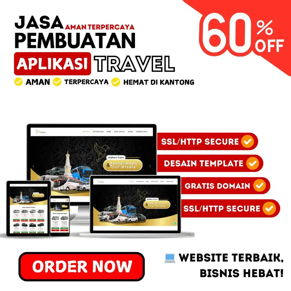 Jasa Pembuatan Aplikasi Travel Profesional & Custom