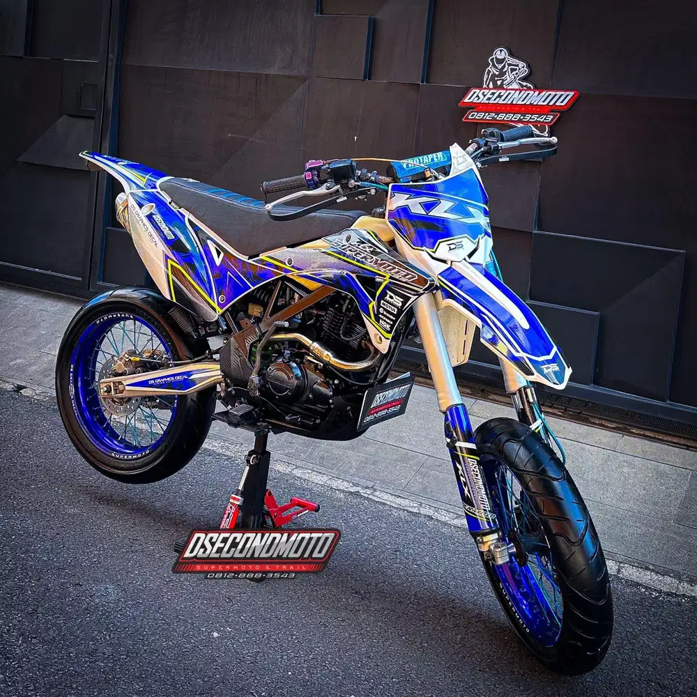 KLX 150 FULL UPGRADE‼️ BODY GORDON USD REAL JUMP SUPERMOTO TRAIL RALLY