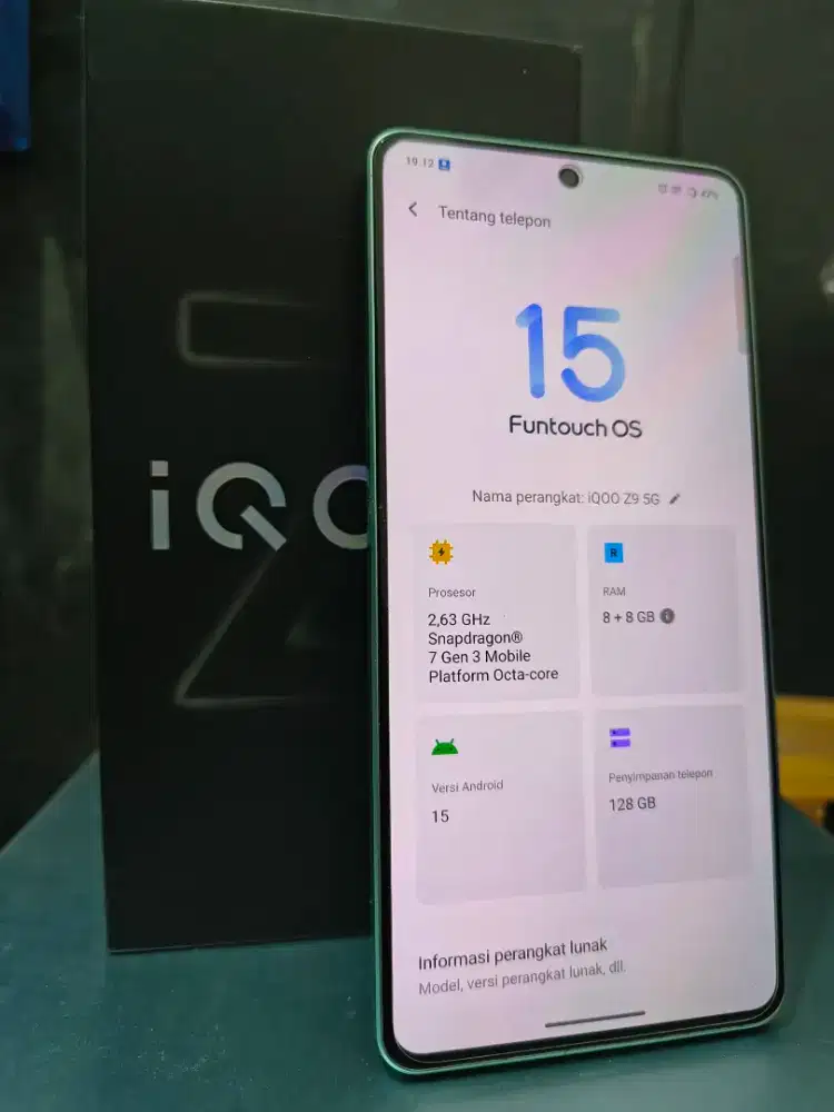 IQOO Z9 5G 8/128 Mulus No Minus