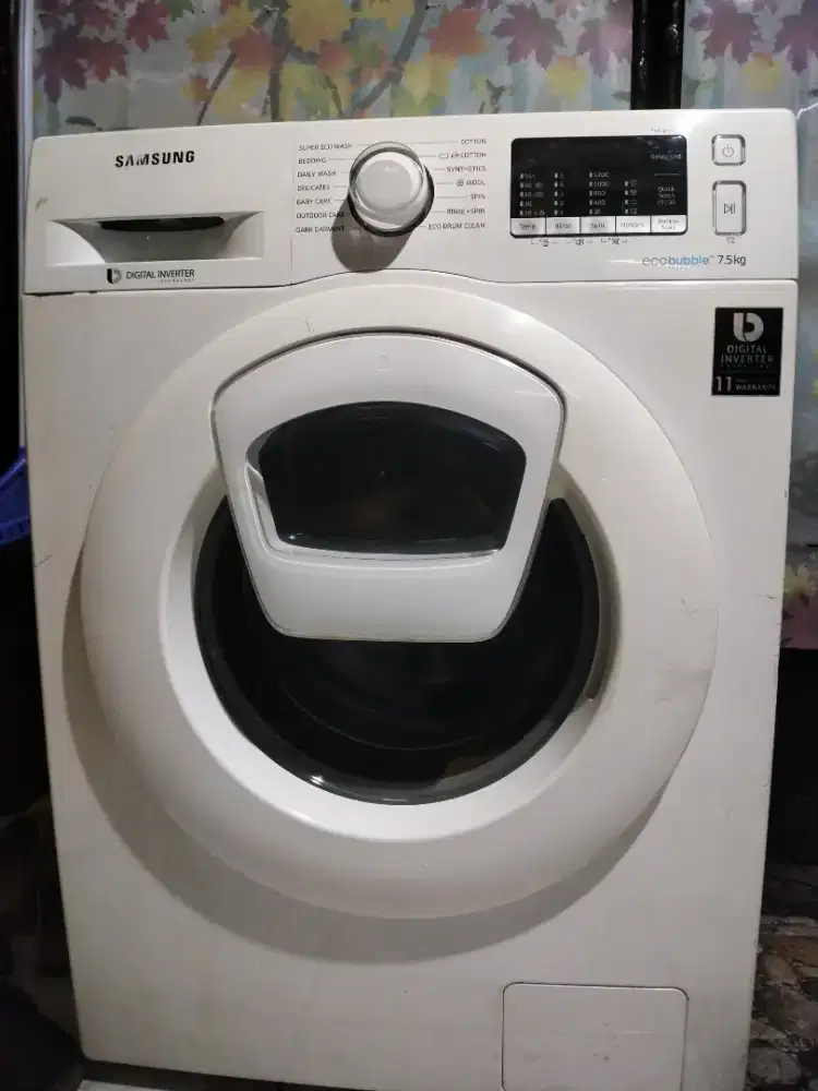 Mesin cuci Merk Samsung 7,5kg ECO Bubble