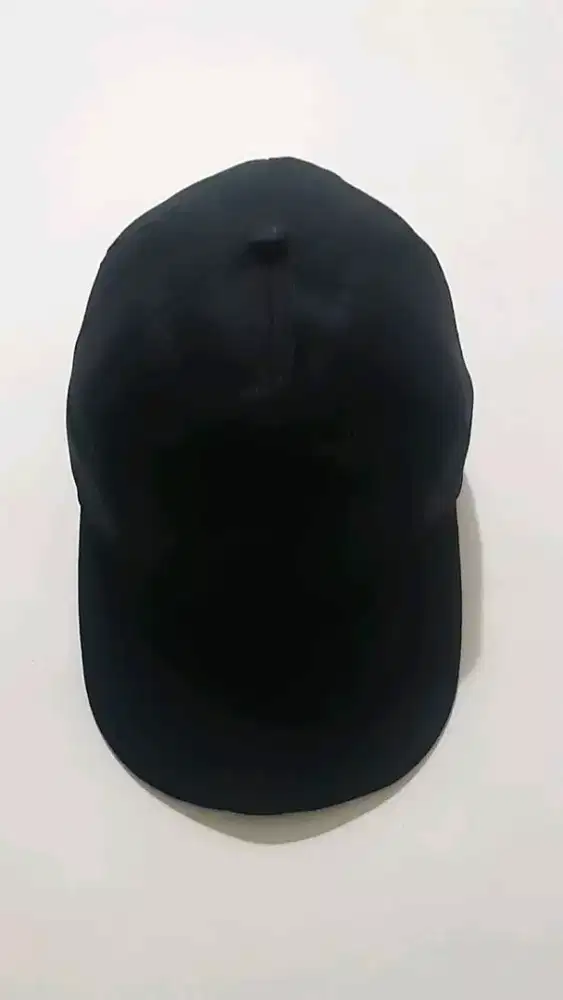 TOPI HITAM POLOS ALL SIZE BAHAN TWILL MODEL BASEBALL