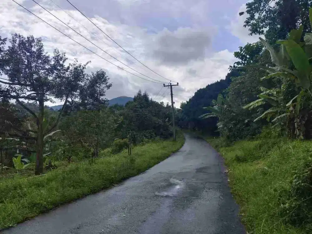 Dijual Lahan Produktif yang Sudah Menghasilkan dan Bisa Masuk 2 Mobil Dengan View Gunung Salak di Jasinga Bogor