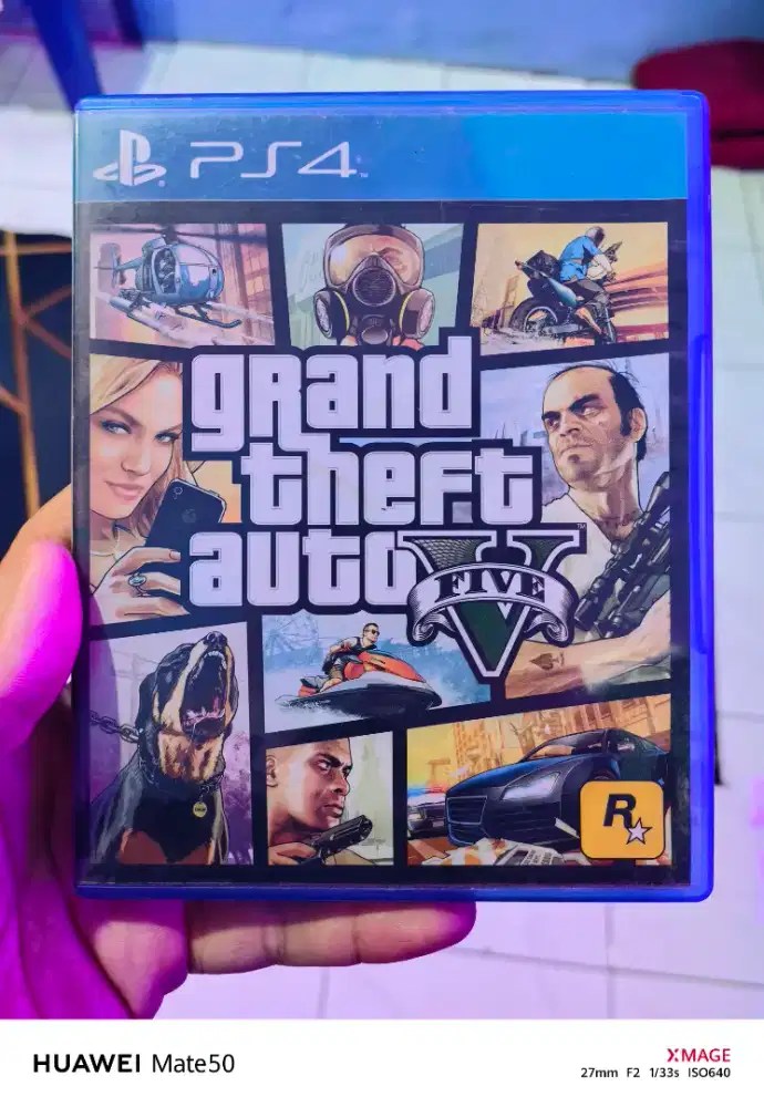 KASET GTA V PS4 second