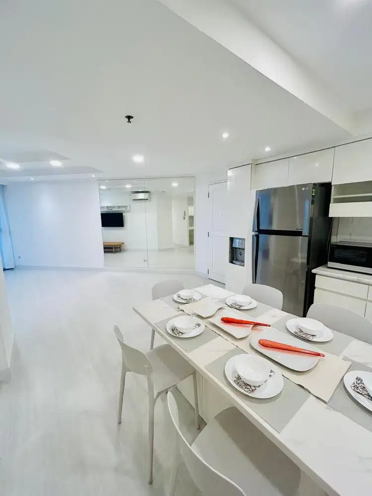 DIJUAL - APARTEMEN TAMAN RASUNA 3 KAMAR