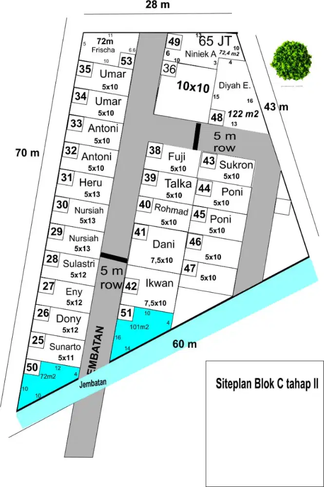 Di jual tanah kavling