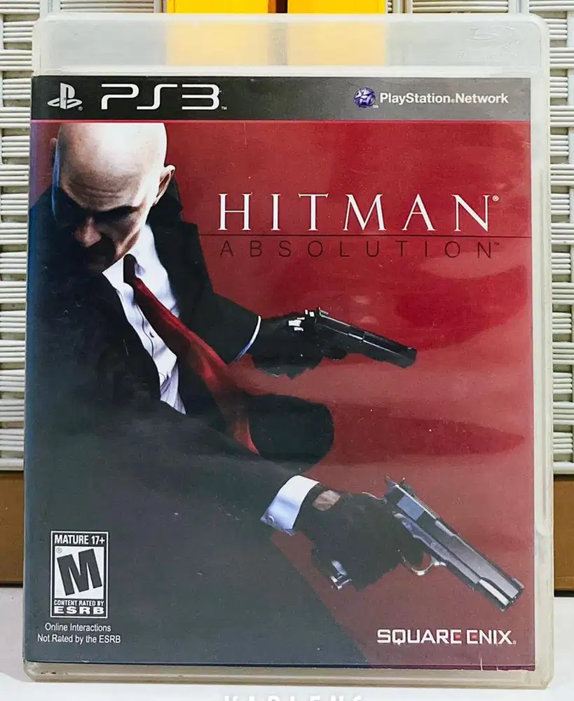 Blueray Disc Game Hitman PS3