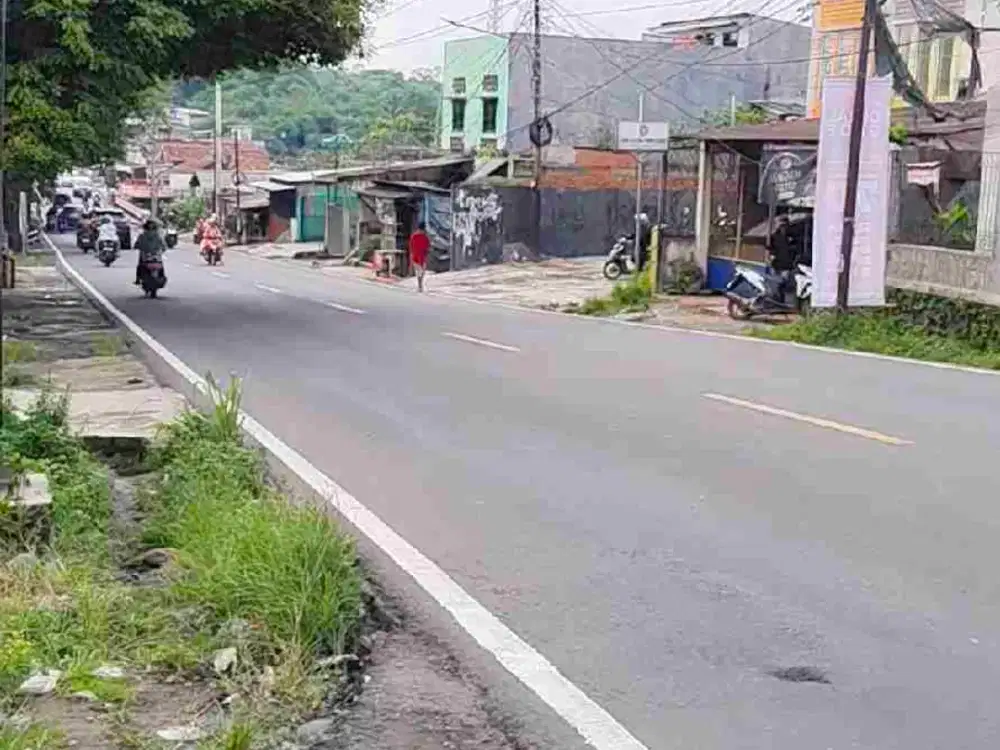 Dijual Tanah Lokasi Di Pinggir Jalan Raya Hanya 5 Menit Ke IPB Bogor