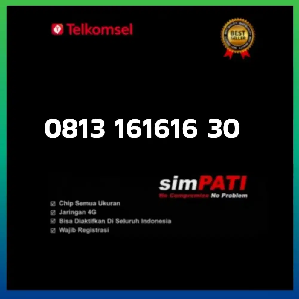 Nomor Cantik simpati Telkomsel 11 digit