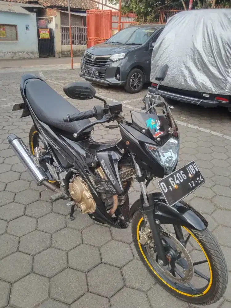 suzuki satria fu tahub 2014 mulus harga net