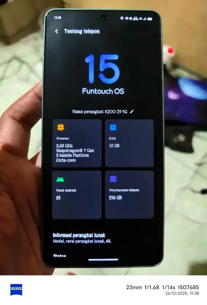 Iqoo z9 green 12/256