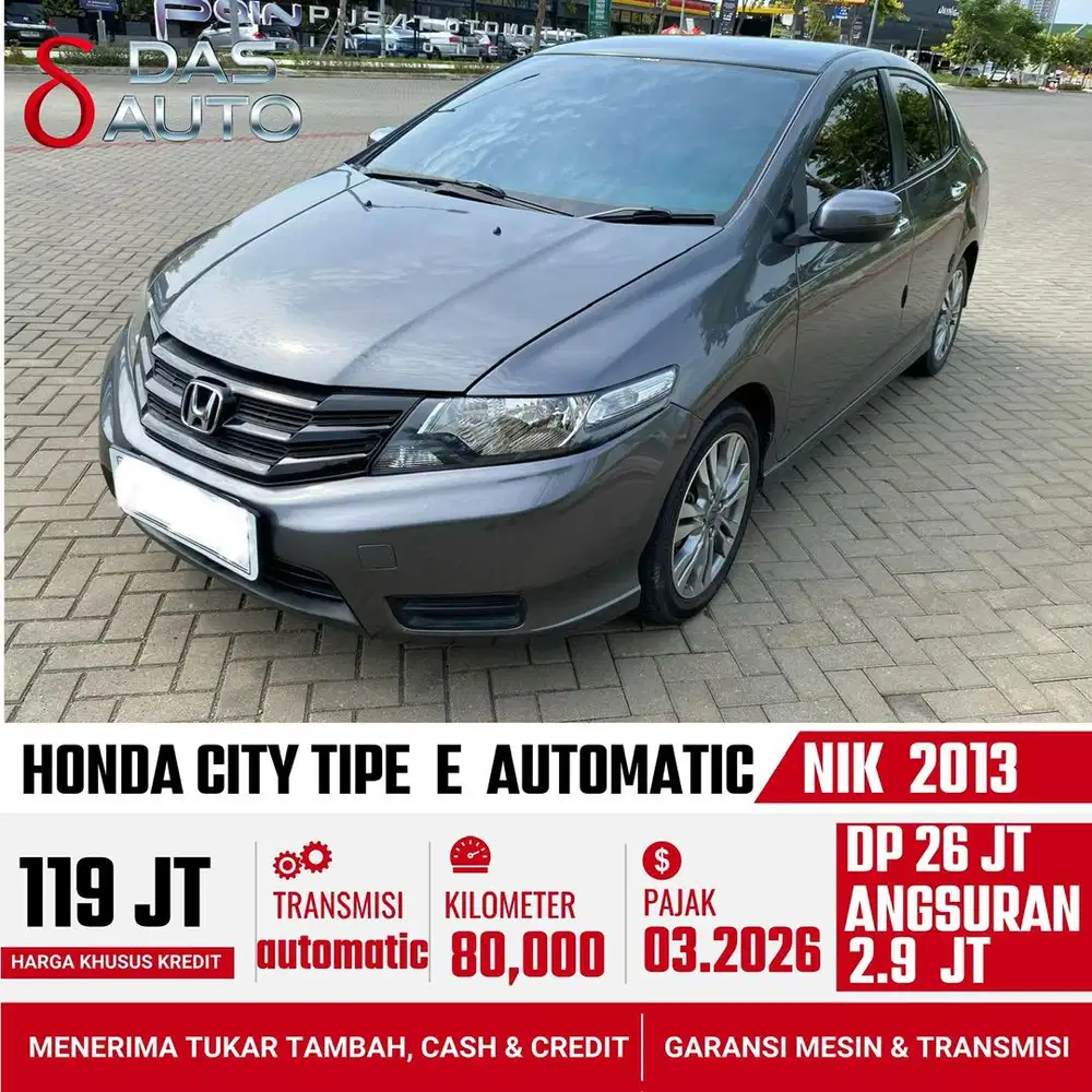 Honda City 2013 E Automatic